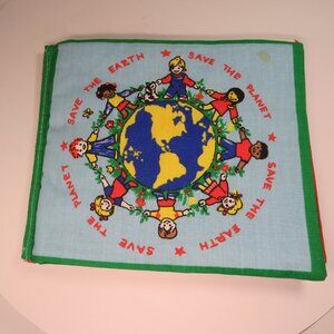 Save the Earth Fabric Child's Book